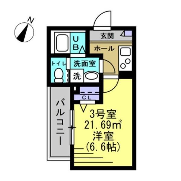 AJ四ツ木Ⅱ 間取り