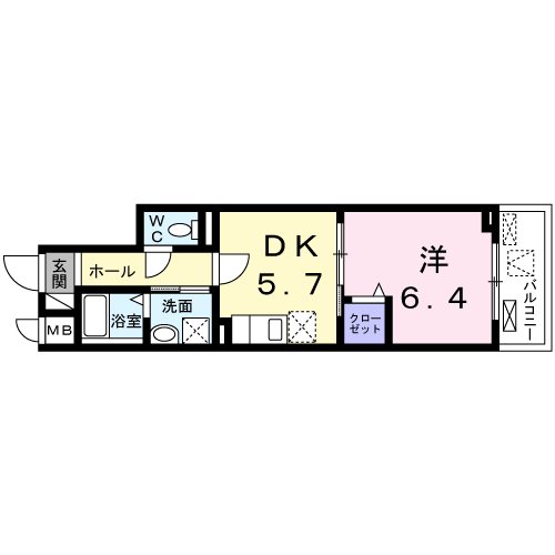 ブレイ　ダ　ブリク 間取り