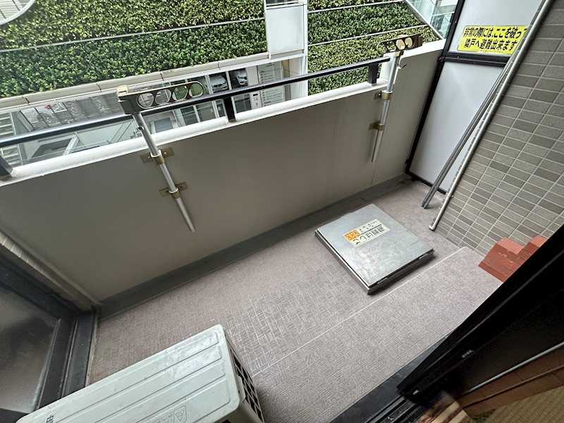 ライオンズマンション麻布十番南 ベランダ