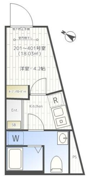 メゾンド町屋 間取り