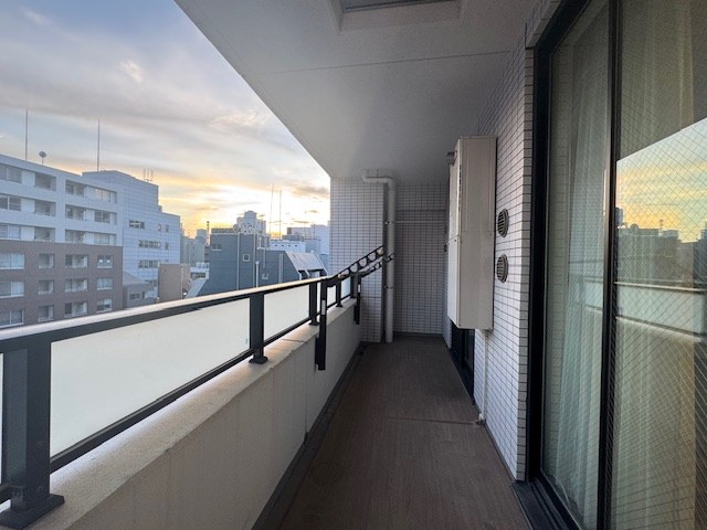 プレシス東京湊THE RESIDENCE ベランダ