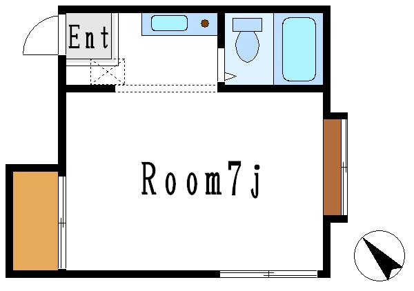日昭ハイムⅡ 間取り図