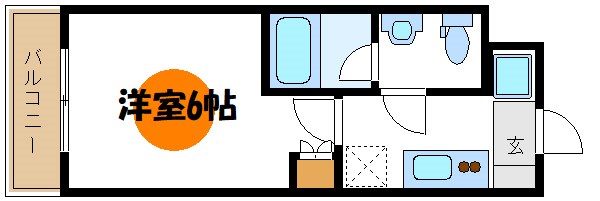 エストゥルース新小岩 間取り図