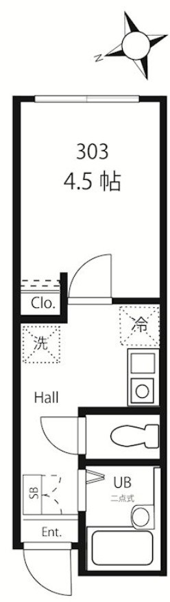 MELDIA　西巣鴨 間取り