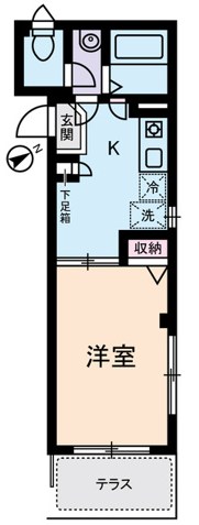 casa de rosa (旧レジデンス田中) 間取り