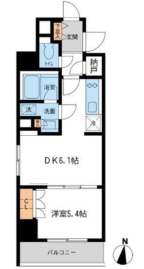 レジデンス両国駅前 間取り