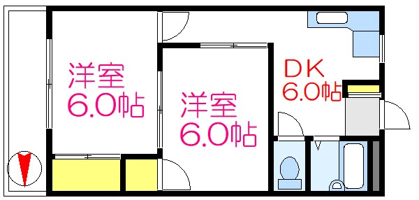 ラフォーレSHINOMIYA 間取り