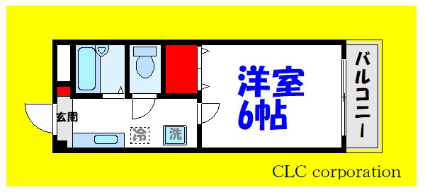 サウスコートⅠ  間取り