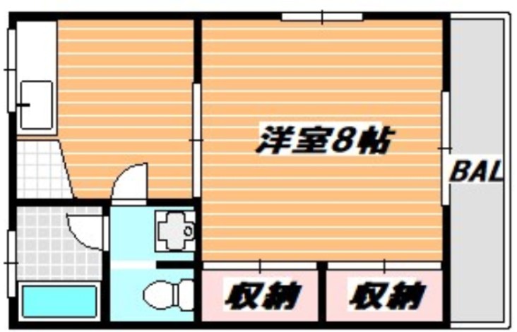 ハイネス加納 間取り