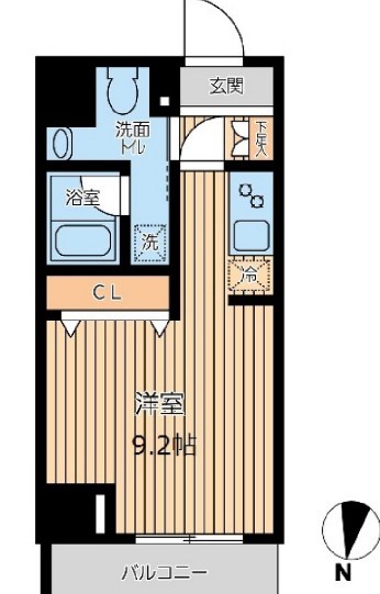 オーキッドレジデンス大島 間取り図