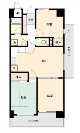 アーバンパーク行徳 間取り