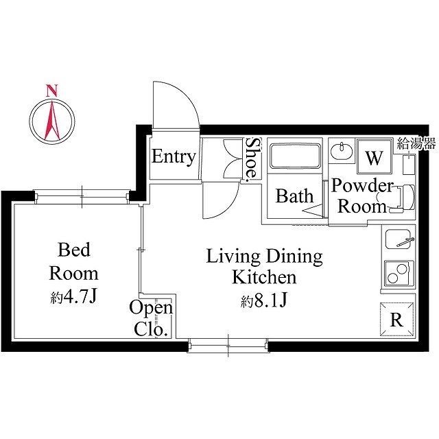 センプリーチェ西日暮里 間取り図