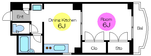 サクラハイツ 間取り図