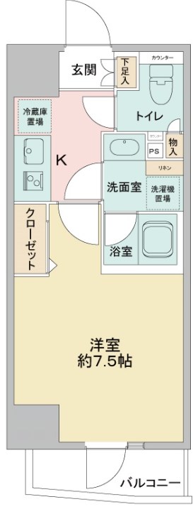 ＣＡＶＡＮＡ浅草  間取り