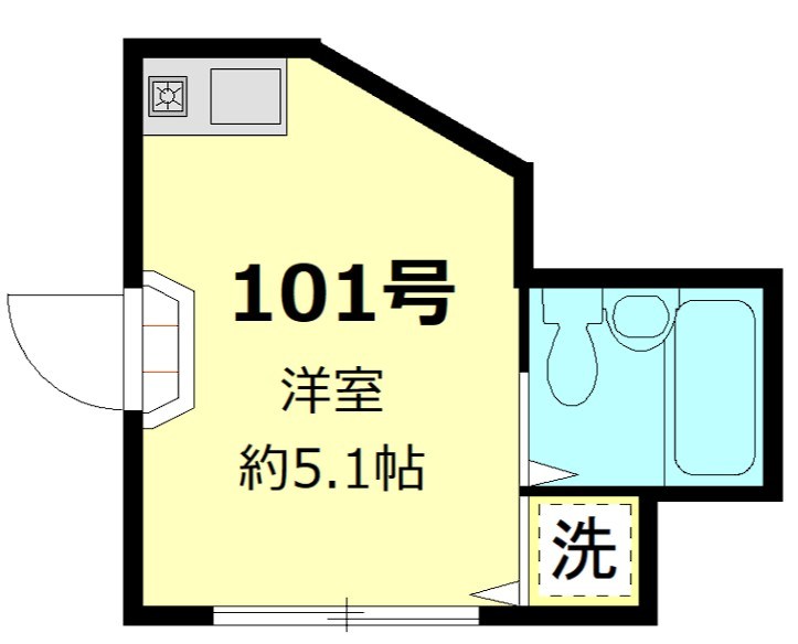 ＫＫハウス北千住  間取り