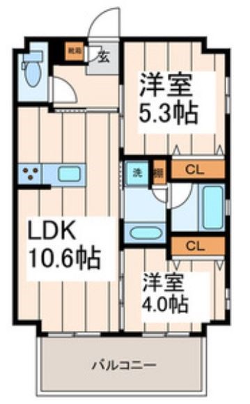 フロントコート両国  間取り