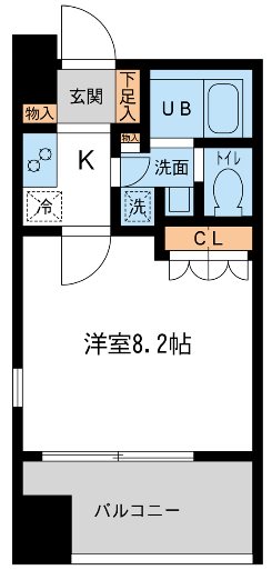 サンフル押上Ⅰ 間取り