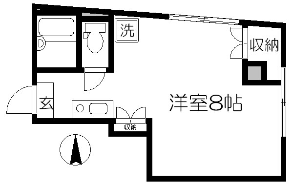 スウィートヴィレッジ三ノ輪 間取り図