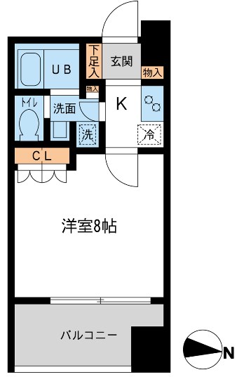 サンフル押上Ⅰ 間取り