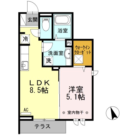 メゾンクレール墨田  間取り