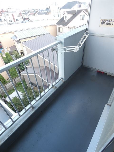 コーポあつみや ベランダ