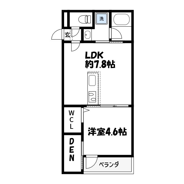 クレディ新小岩 間取り