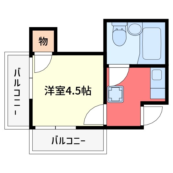 パールヴレイザー  間取り