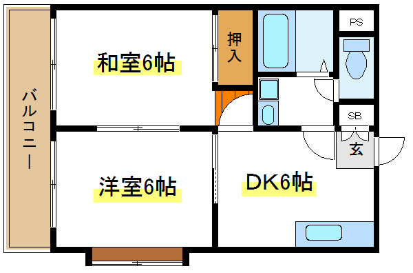 ベイメゾン葛西   301号室 間取り