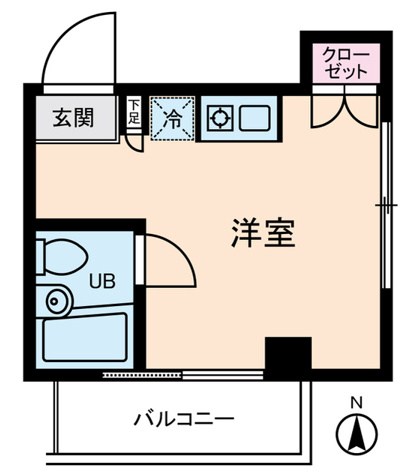 ダイヤモンドレジデンス西日暮里第三 間取り