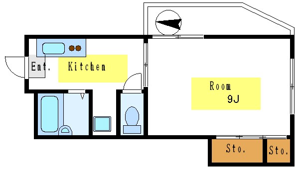 シーサイドコート 間取り図