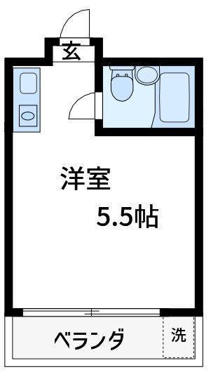 スズキビル 301号室 間取り