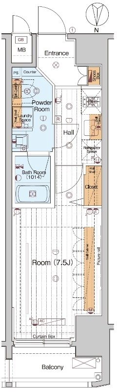 ブライズ亀戸   間取り