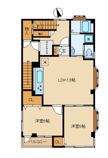 ファーレ南砂 間取り