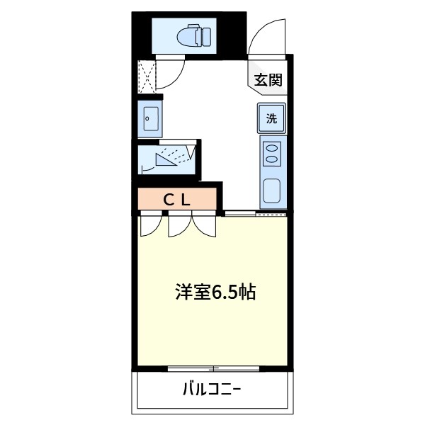 ペスパル南葛西 402号室 間取り