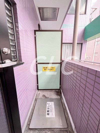 パレス内田６号館 ベランダ