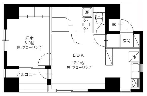 アムス馬喰町 間取り