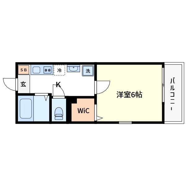 HAUS小松川 間取り