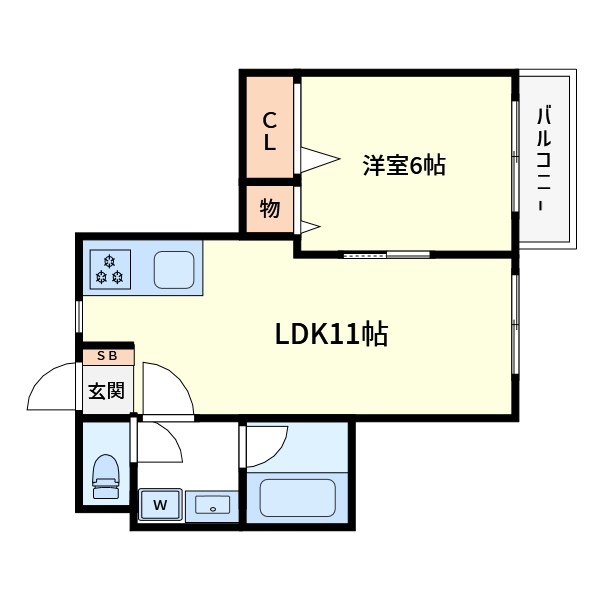 メゾン宏和A  間取り