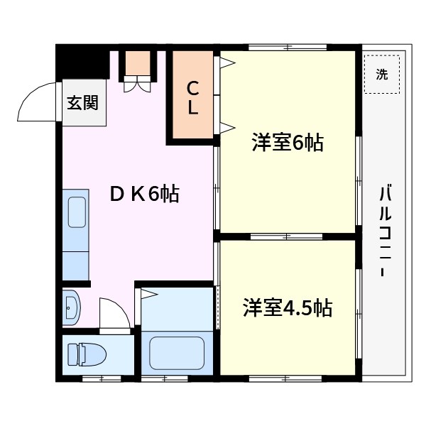 鶴見マンション 間取り
