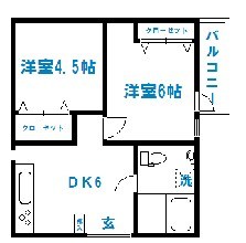 グリーンハイツ  間取り