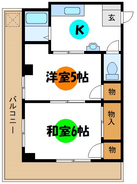 松田レジデンス 間取り