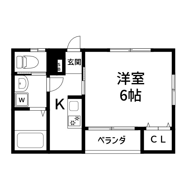 リバティコーポ   間取り