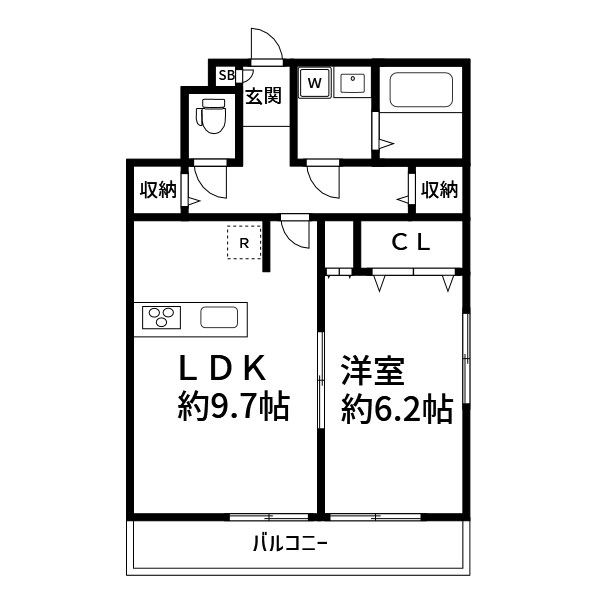 センターパーク平井Ⅴ   間取り