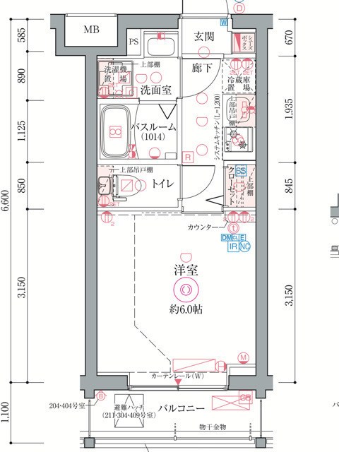 MAXIV新小岩 間取り図