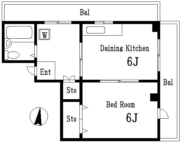 ＢＲＡＸＡ小岩 間取り図
