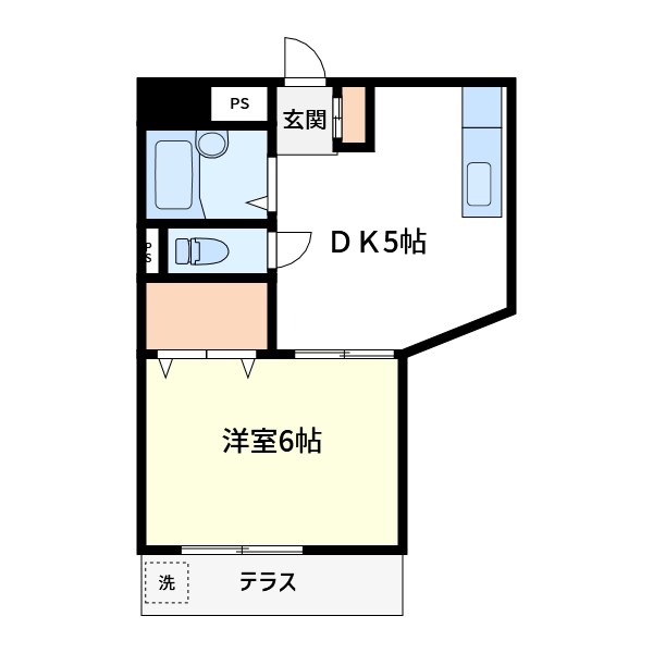寺田マンション  間取り