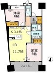 ロイヤルパークスシーサー南千住  間取り