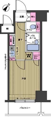 フェニックス日本橋三越前 間取り