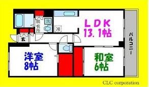 グレース玄海 間取り図