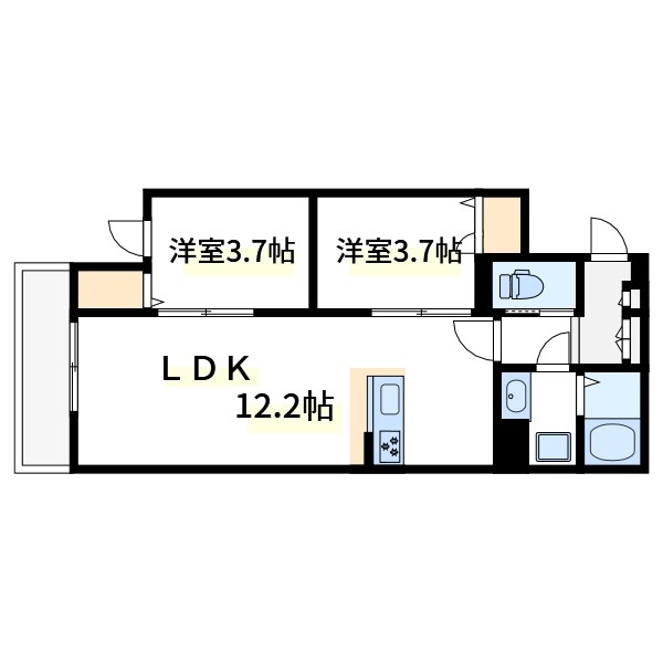 セレスティア柴又 間取り